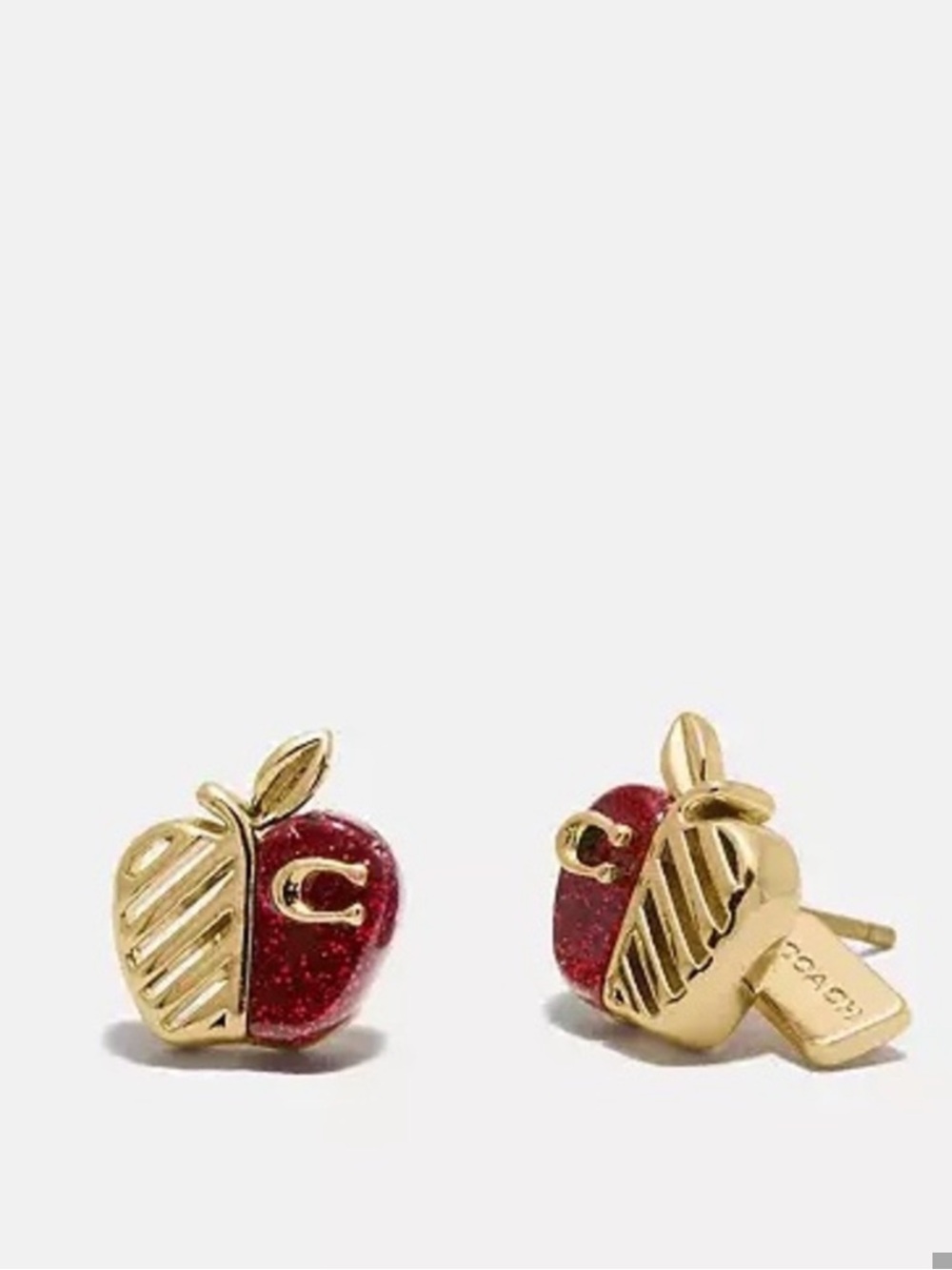 COACH Apple Earrings